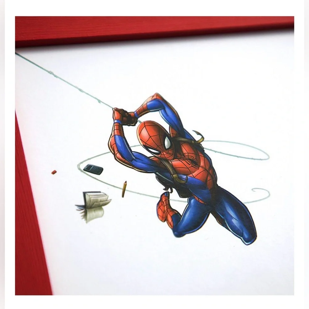 Marvel Spider-Man Dry Erase Message Board- NWT - Picture 3 of 4